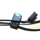 A00400 1.8m Topcon Data Cable Black And Red Gps Sae To Alligator Clip