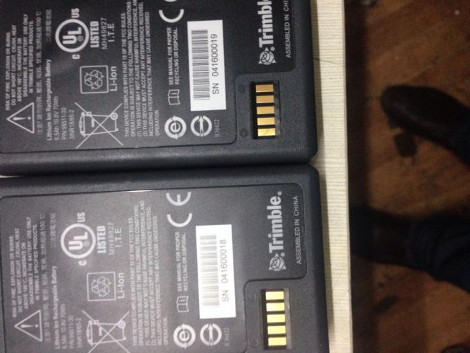 S6 Rpt600 S8 Trimble Gps-Batterie 5.0ah 11.1v wieder aufladbar mit schwarzer Farbe
