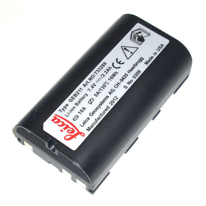 Ionentachymeter-Batterie 2200mAh Leica 7,4 V Li für Tps1200/Gps1200