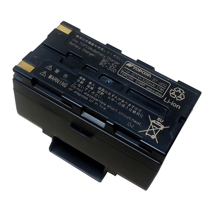 Tachymeter-Batterie Bt-65q 5200mah 7.4v Lis Mh Topcon wieder aufladbar