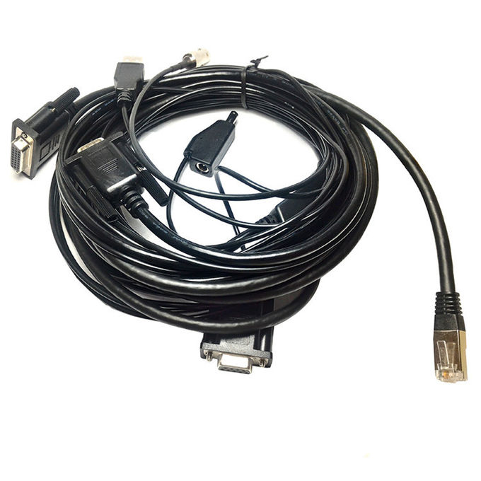 Schwarze Multifunktions-Trimble Gps verkabeln,/Daten-Kabel für Überziehschutzanlagen-Reihe